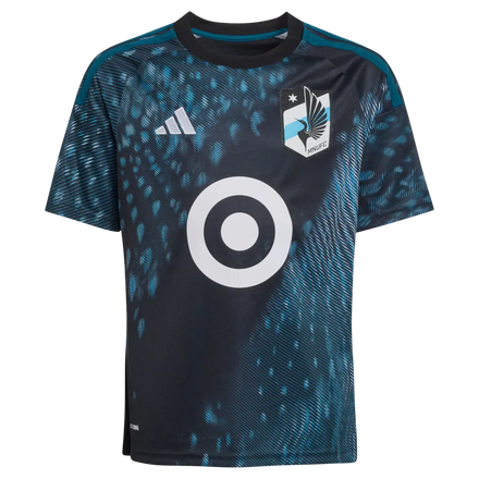 Michael Boxall Minnesota United FC adidas Youth 2026 The Decade Kit Replica Jersey - Black