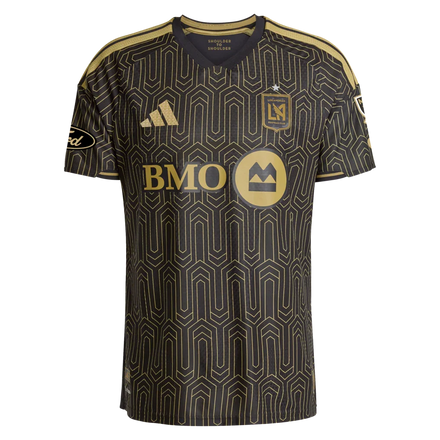 LAFC adidas 2026 2026 Primary Kit On-Field Authentic Patch Jersey - Black