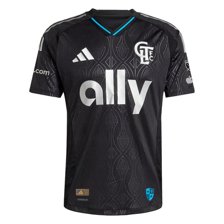 Ashley Westwood Charlotte FC adidas 2025 Fortress Kit Authentic Player Jersey - Black