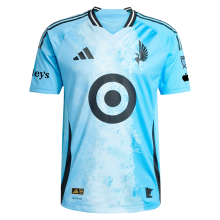 Anthony Markanich Minnesota United FC adidas 2025 CONVERGENCE On-Field Authentic Jersey – Blue