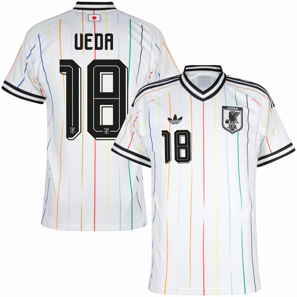 Japan Away Fan Jersey Ueda 18 Shirt 2026-2027