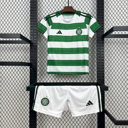 Celtic 2025/26 Home Kids Kit