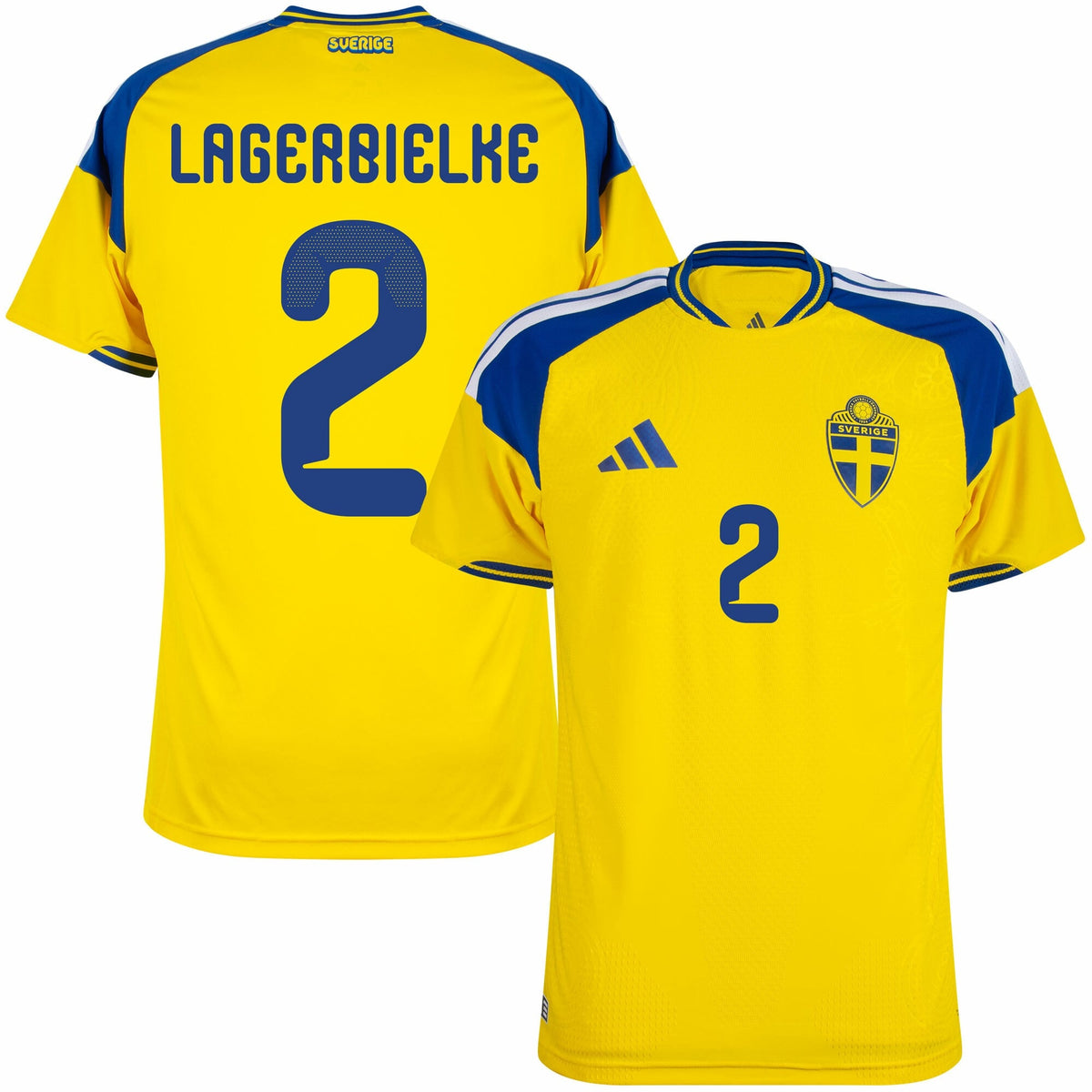 Sweden Home Lagerbielke 2 Fan Jersey 2026-2027