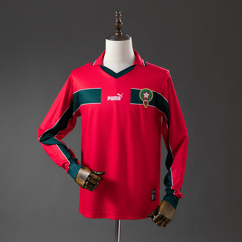 Morocco 1998 Away Long Sleeve Retro