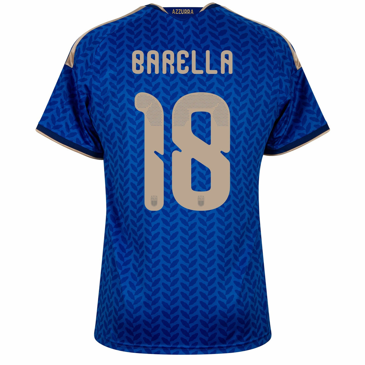 Italy Home Fan Jersey Barella 18 Shirt 2026-2027