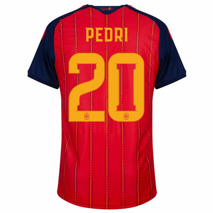 Spain Home Pedri 20 Fan Jersey Shirt 2026 World Cup