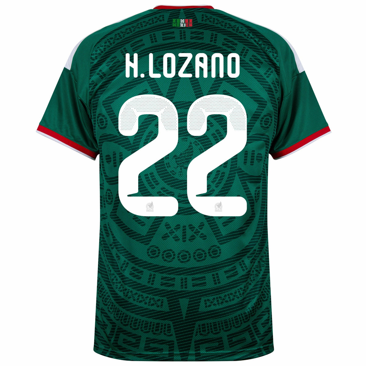 Mexico Home Fan Jersey H.Lozano 22 Shirt 2026-2027