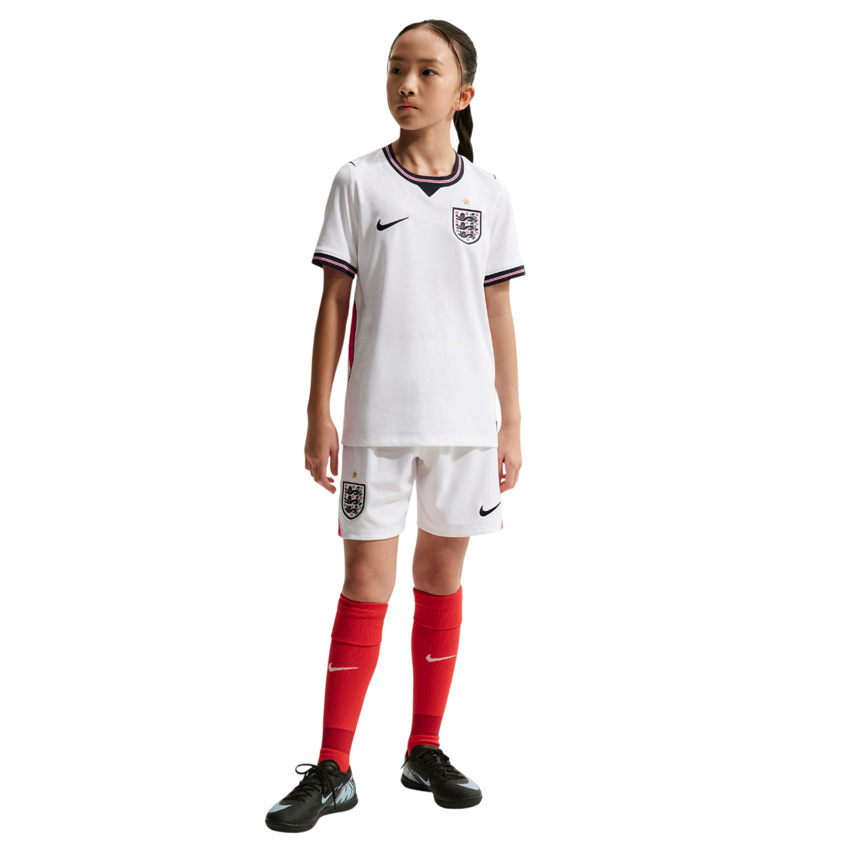 Kids Kit England Home Fan Jersey Shirt 2026-2027