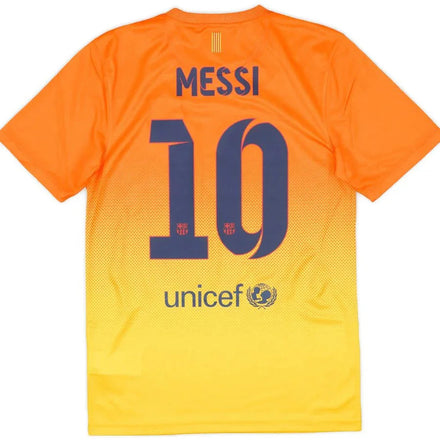 Messi #10 Barcelona Away Retro Jersey 2012/13