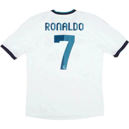 Cristiano Ronaldo #7 Real Madrid Home Retro Jersey 2012/13