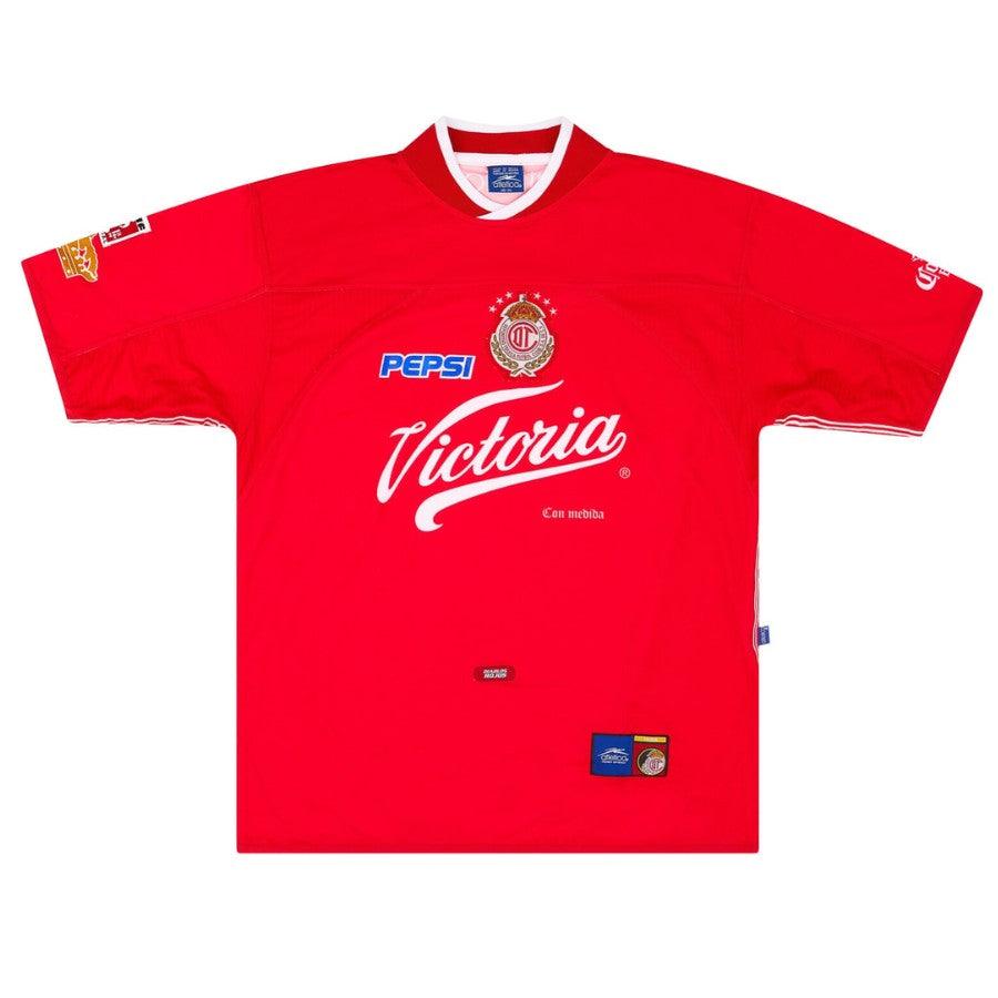Deportivo Toluca Retro Home Fan Jersey 2000/01