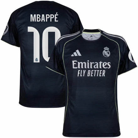 Real Madrid Away Mbappé 10 Home Fan Jersey 2025/26