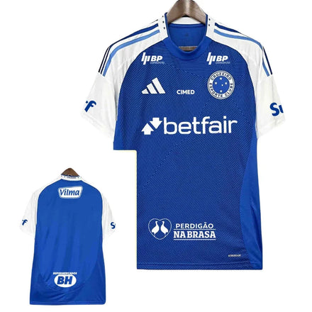 Cruzeiro Home Fan Jersey 2025/26