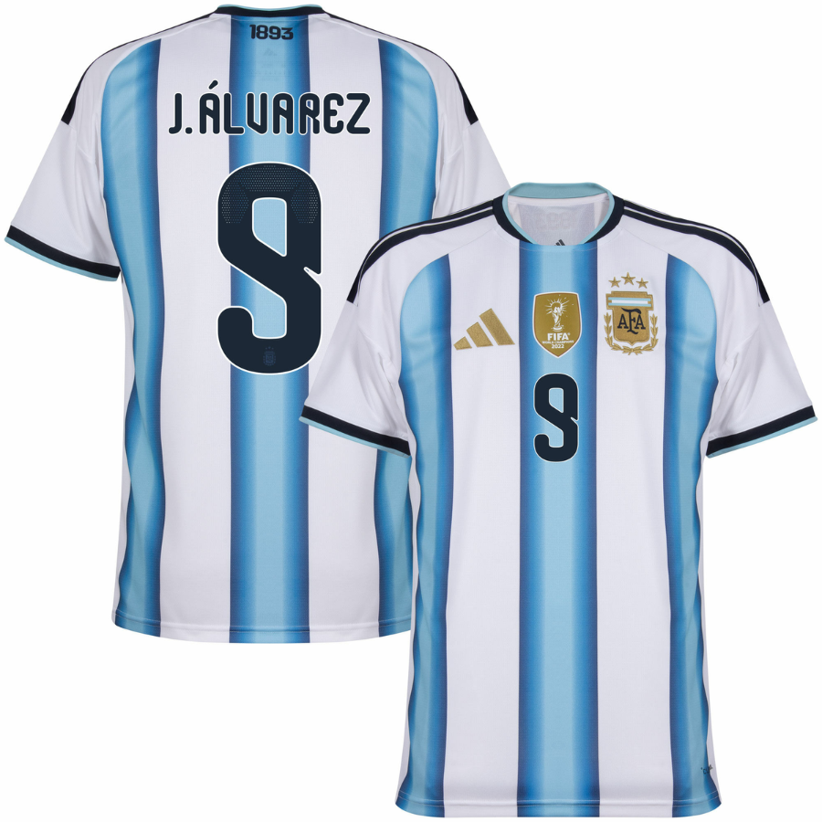 Argentina J. Álvarez 9 Home Player World Cup 2026