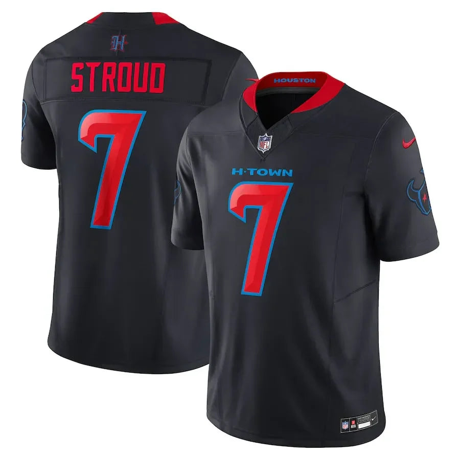 NFL Houston Texans Navy C.J. Stroud 7 Alternate Vapor Limited