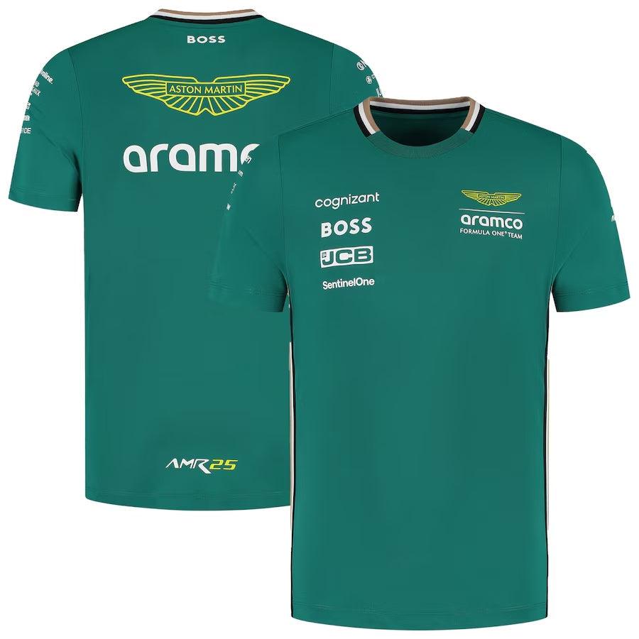 Aston Martin Aramco Cognizant F1 2025 Team T-Shirt Formula 1 F1 Formula One