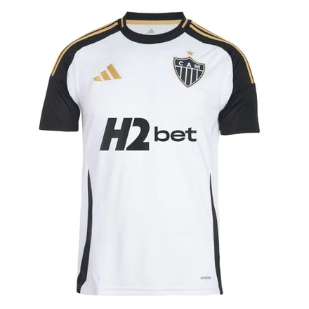 Atlético Mineiro Away Fan Jersey 2025/26 Sponsors H2 bet