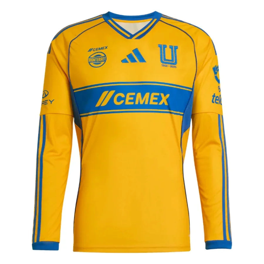 Tigres Home Long Sleeve Fan Jersey 2025/26