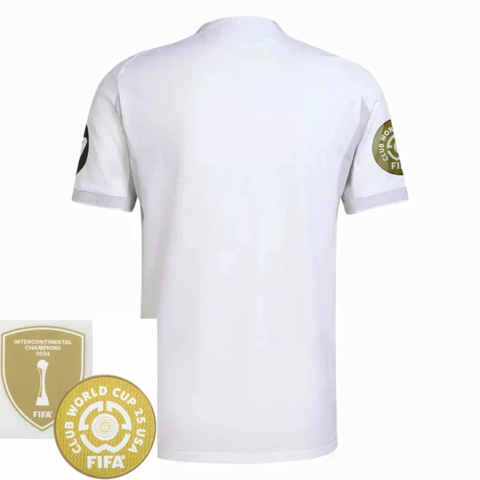 Real Madrid Home Fan Jersey 2025/26 - Patch 2025 Club World Cup + FIFA Intercontinental Champions