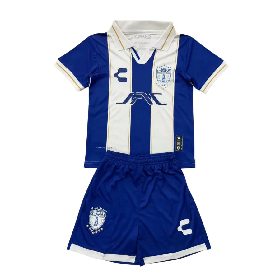 Kids Kit Pachuca Home Fan Jersey 2025/26