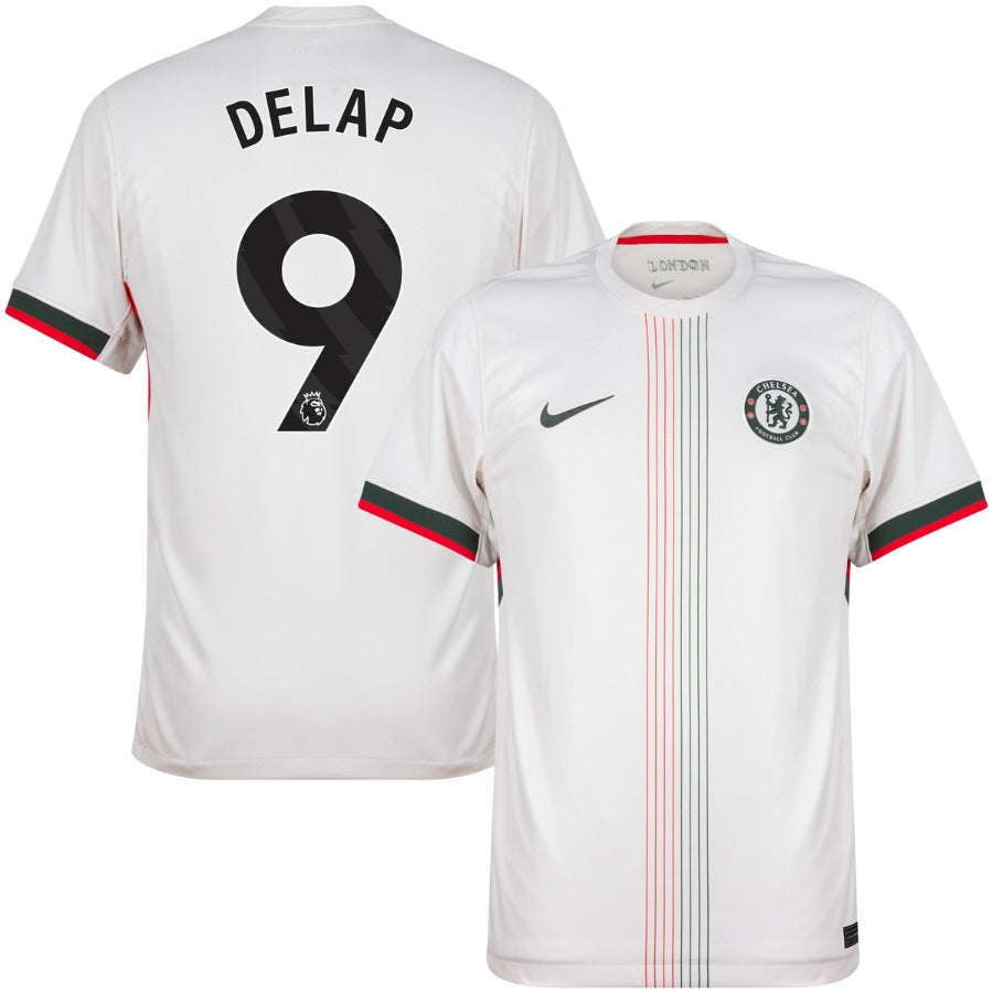 Chelsea Delap 9 Away Fan Jersey 2025/26