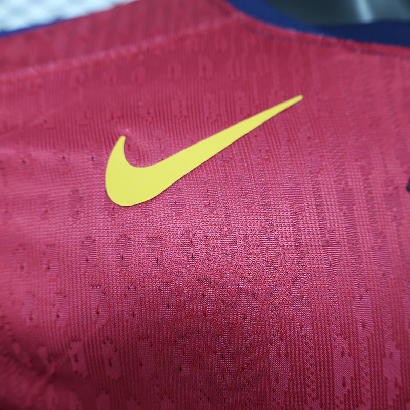 Barcelona Home Player Jersey X Travis Scott - Long Sleeve