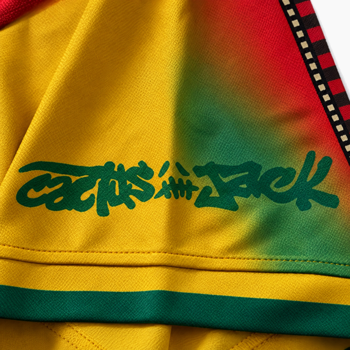 Senegal Travis Scott Cactus Jack x Nike Total 90 Retro Jersey - photo 5