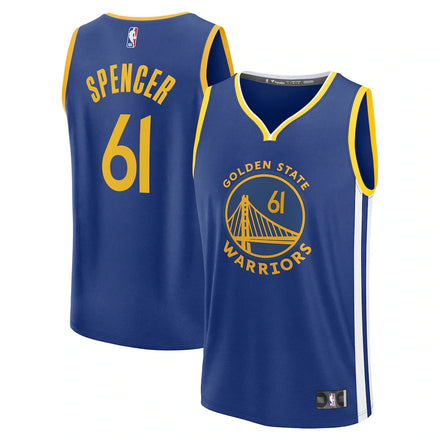 Pat Spencer Golden State Warriors Fanatics Fast Break Player Jersey - Icon Edition - Royal