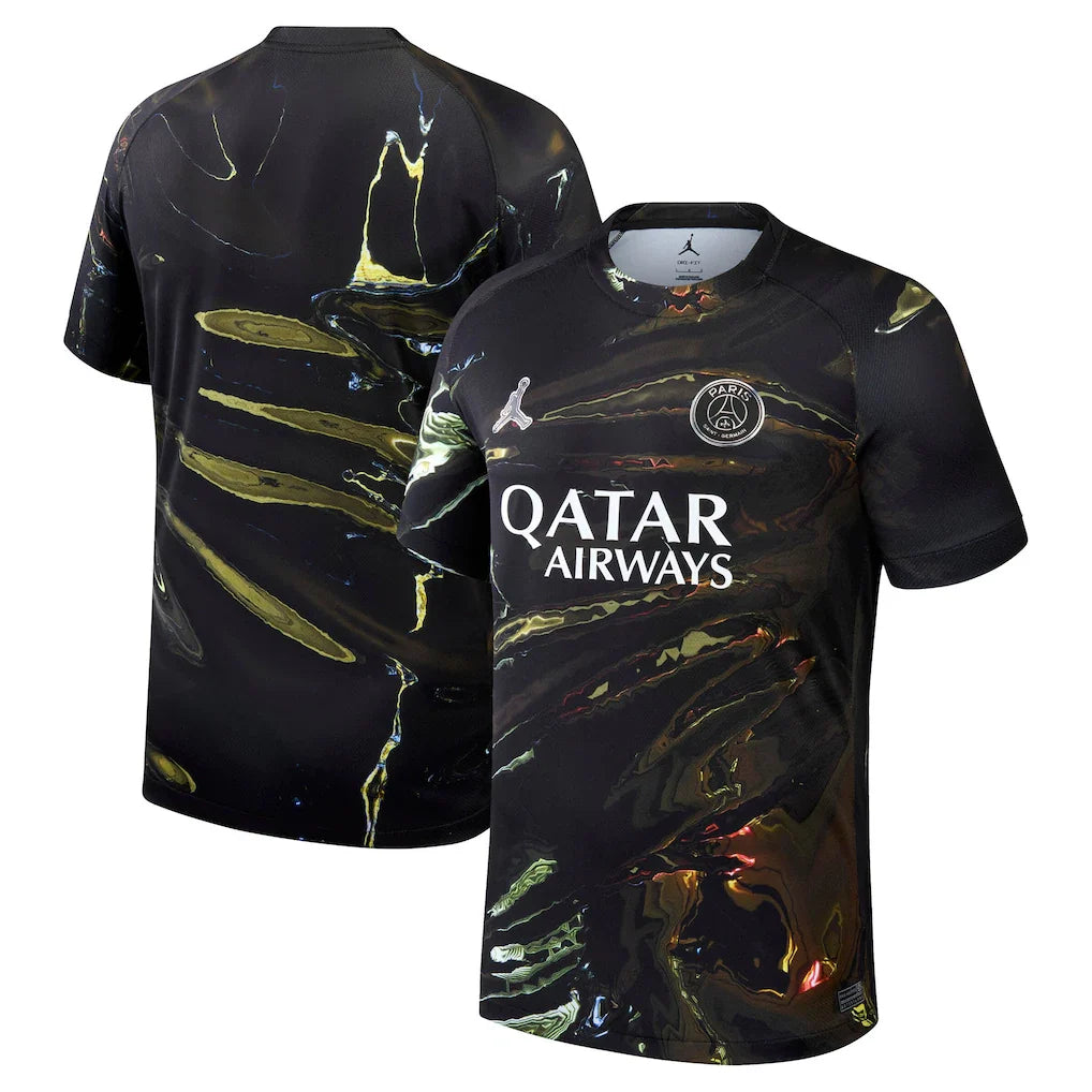 Paris Saint-Germain Jordan Brand 2025/26 Night Edition Stadium Jersey - Black