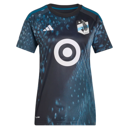 Nectarios Triantis Minnesota United FC adidas Women's 2026 The Decade Kit Replica Jersey - Black
