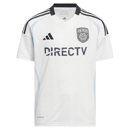 Hirving Lozano  adidas Youth 2025 Woven Into One Replica Player Jersey - White