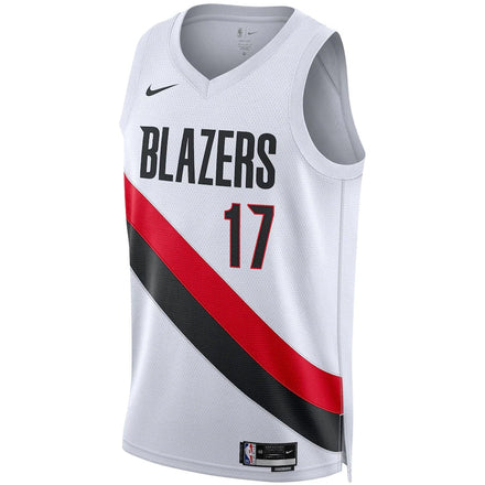 Shaedon Sharpe Portland Trail Blazers Nike Unisex Swingman Player Jersey - Association Edition - White