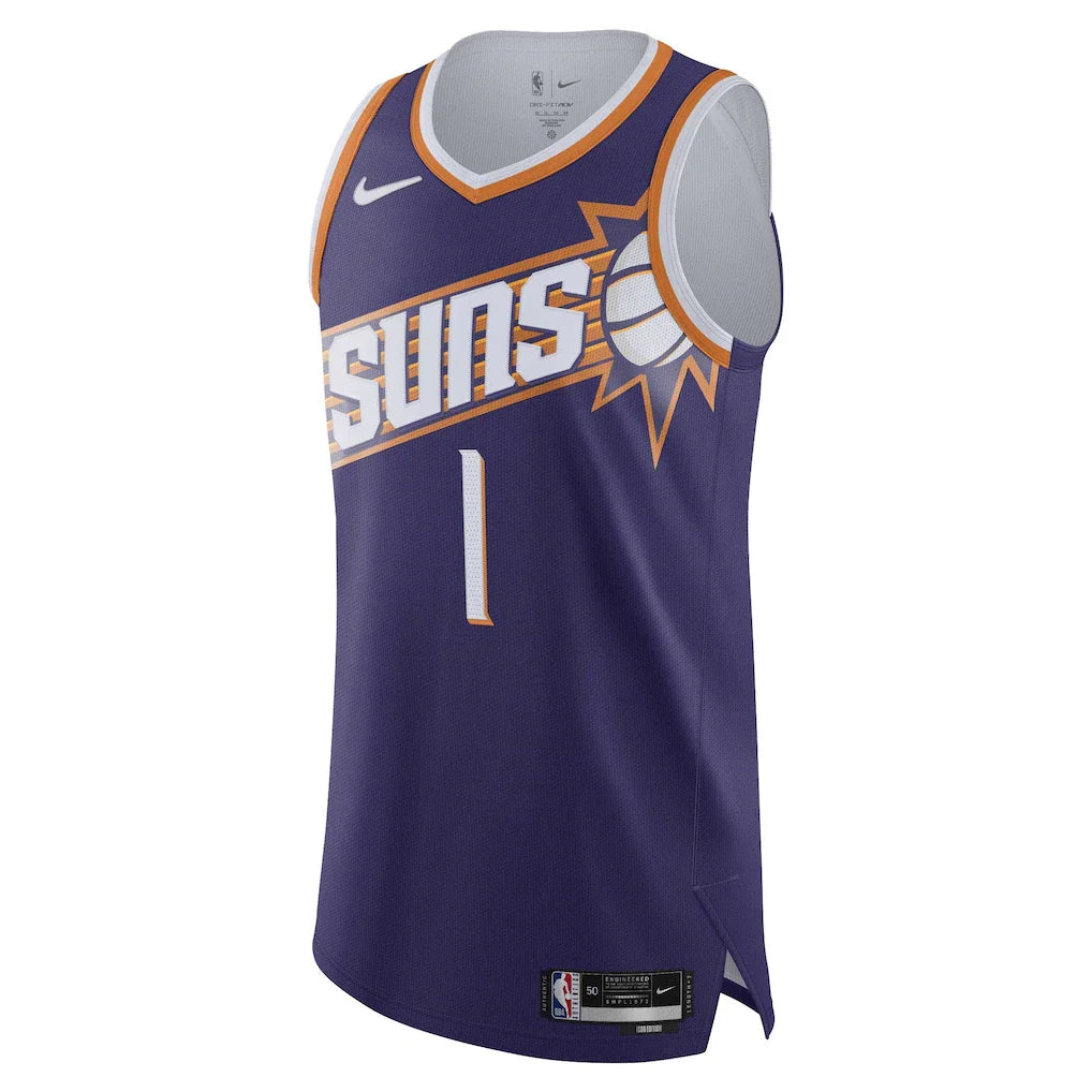 Devin Booker Phoenix Suns Nike Authentic Jersey - Icon Edition - Purple