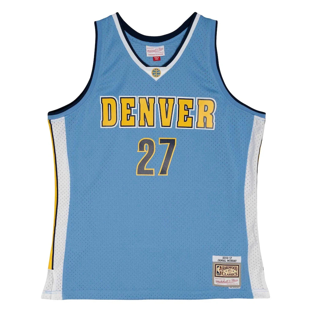 Jamal Murray Denver Nuggets Mitchell & Ness 2016/17 Throwback Swingman Jersey - Powder Blue