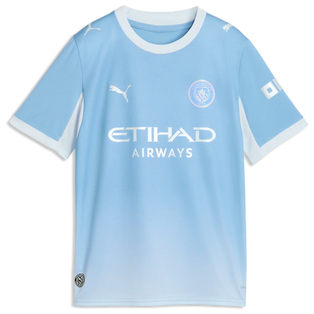 Manchester City Puma Youth 2026/27 Home Replica Custom Jersey - Light Blue