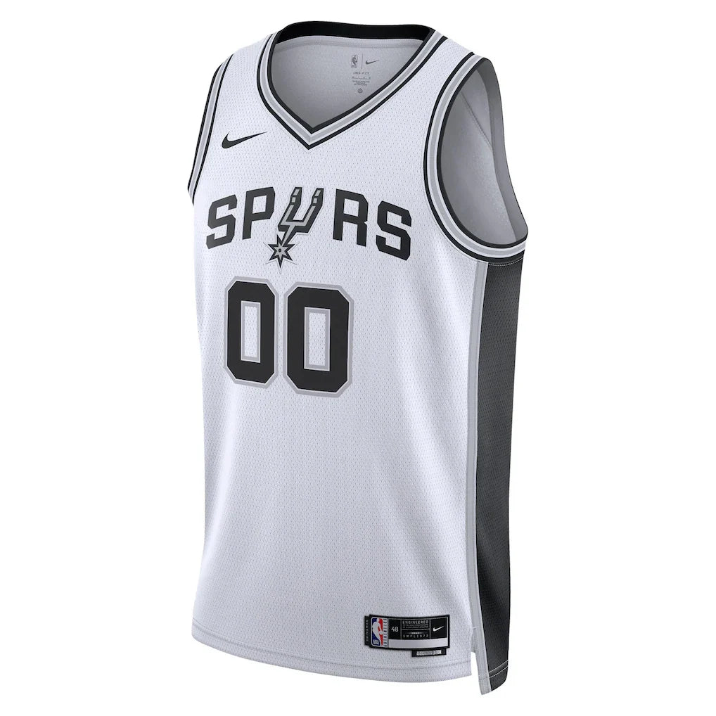 San Antonio Spurs Nike Unisex Swingman Custom Jersey White - Association Edition