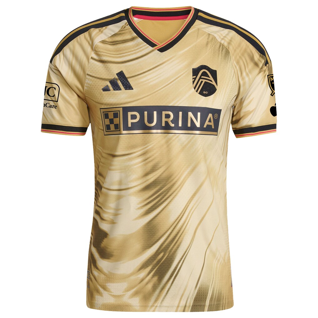 Daniel Edelman St. Louis CITY SC adidas 2026 The Tina Turner Kit On-Field Authentic Patch Jersey - Yellow