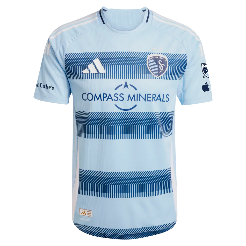 Manu García Sporting Kansas City adidas 2025 One KC On-Field Authentic Jersey - Light Blue