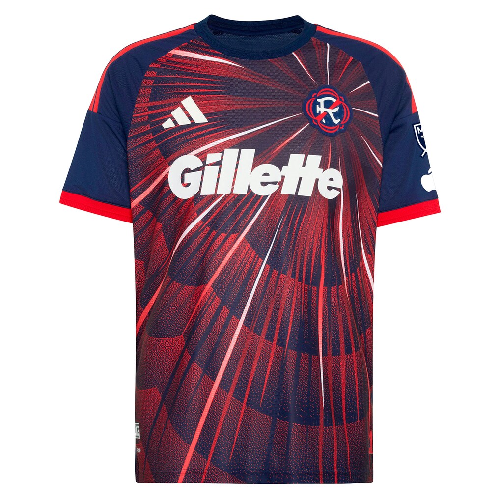 Leonardo Campana New England Revolution adidas  2026 Independence Day On-Field Authentic Patch Jersey - Blue
