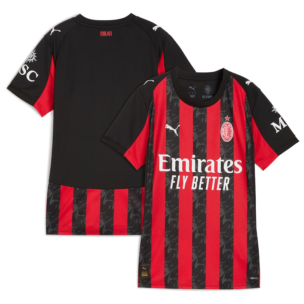 AC Milan Puma Women's 2025/26 Home Replica Jersey - Red