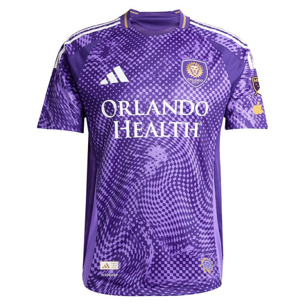 Robin Jansson Orlando City SC adidas 2025 Perfect Storm On-Field Authentic Jersey – Purple