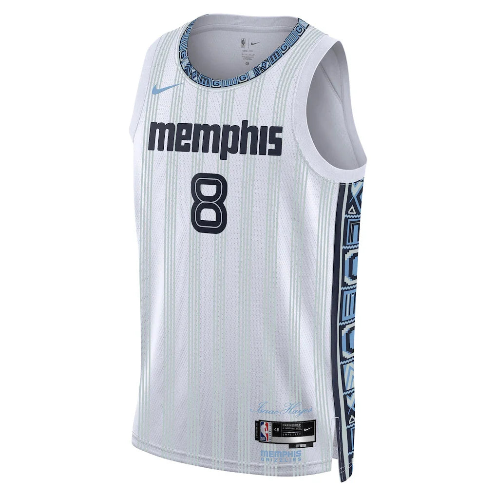 Jaren Jackson Jr. Memphis Grizzlies Nike Unisex 2025/26 Swingman Jersey - White - City Edition