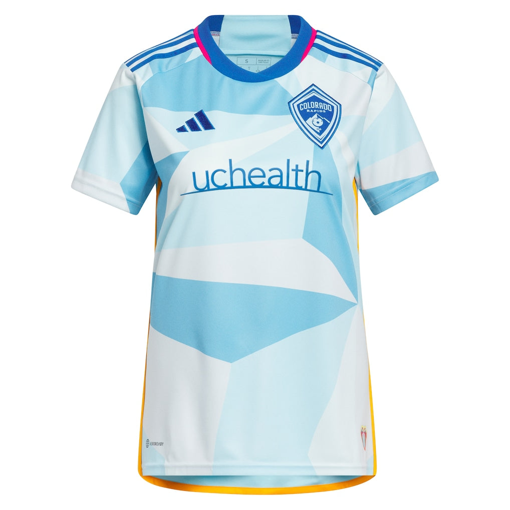 Djordje Mihailovic Colorado Rapids adidas Women's 2024 New Day Kit Replica Player Jersey - Light Blue