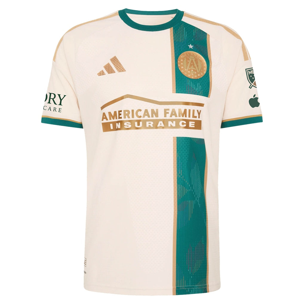 Atlanta United FC adidas 2026 Spirit of '96 On-Field Authentic Patch Jersey - Tan