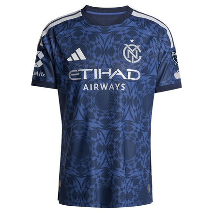 Maximiliano Moralez New York City FC adidas 2026 The All Nations Kit On-Field Authentic Patch Jersey - Blue