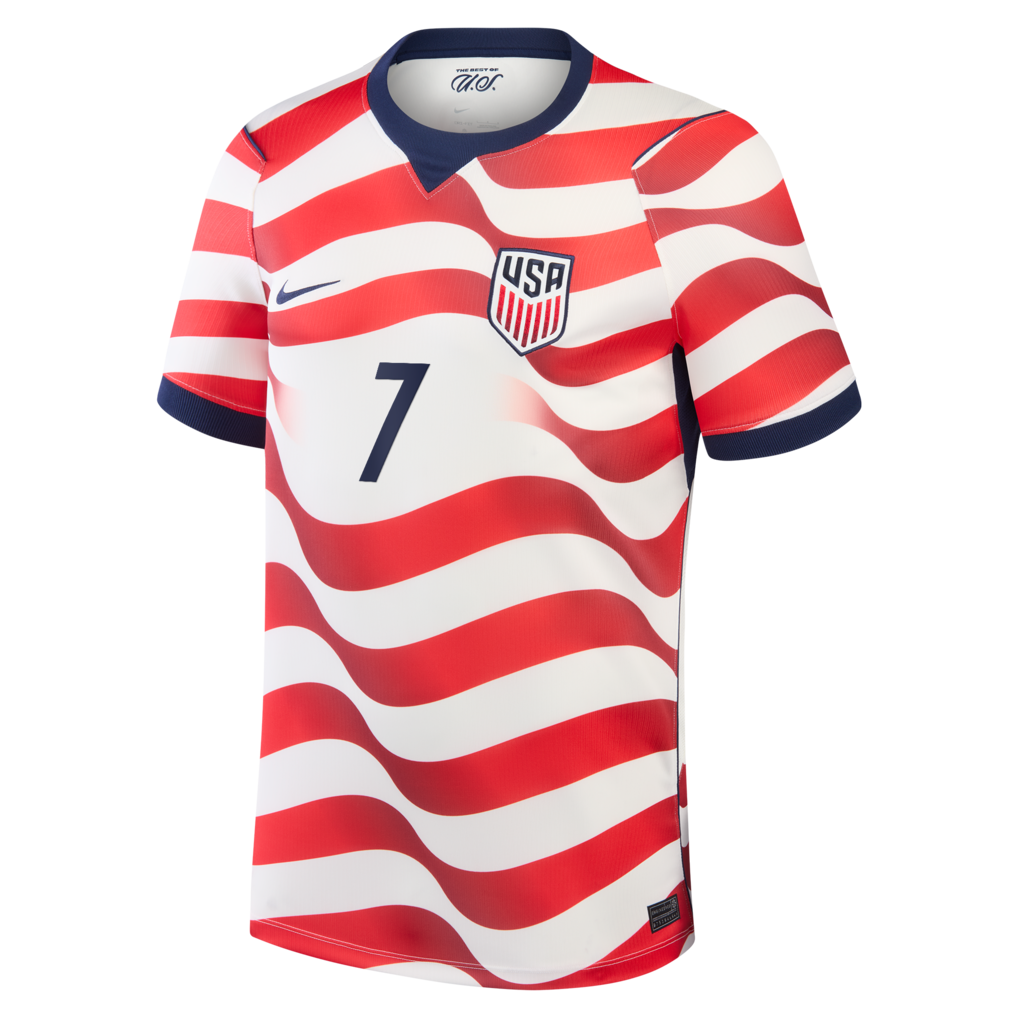 Giovanni Reyna USMNT Nike 2026 Home Stadium Replica Jersey - White