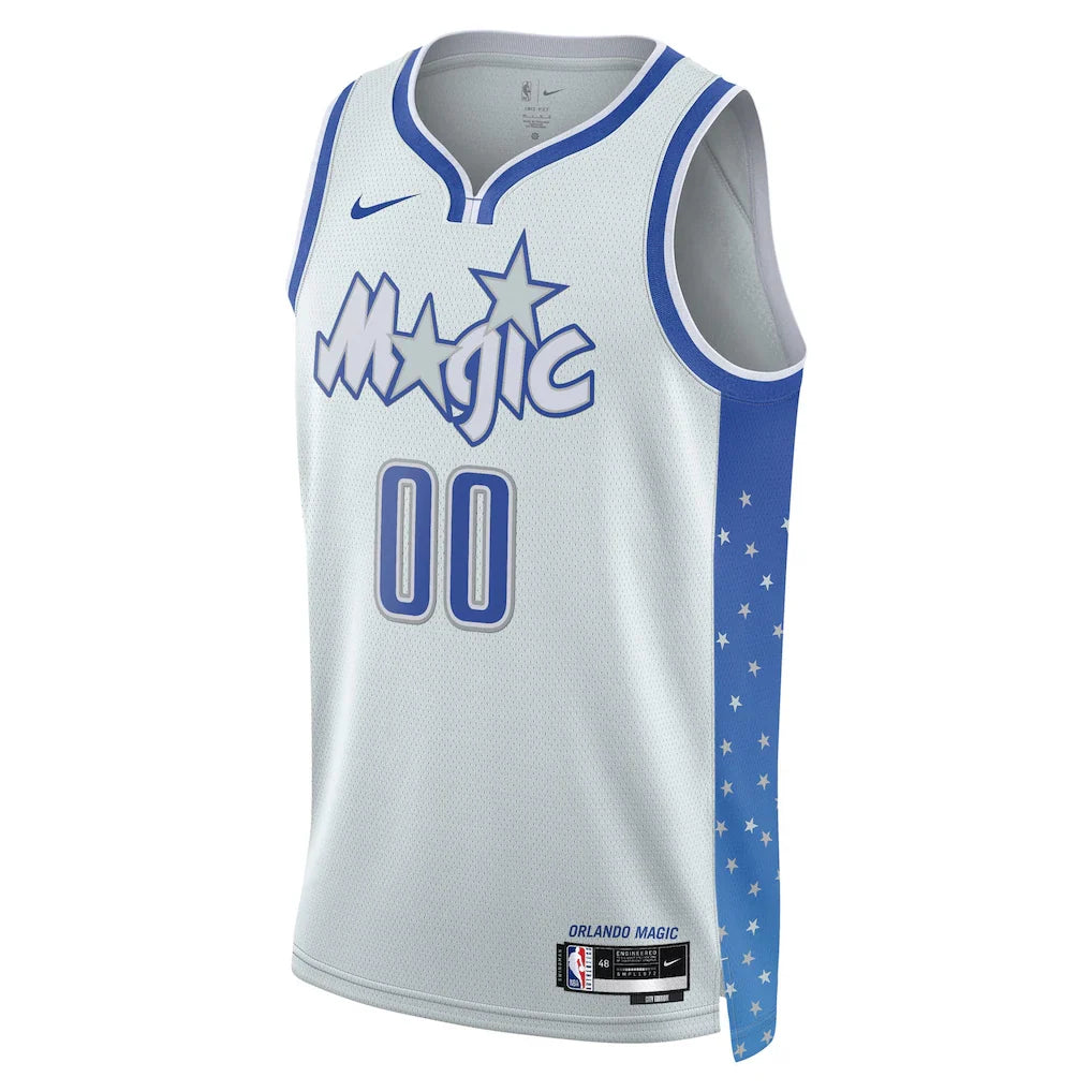 Orlando Magic Nike Unisex 2025/26 City Edition Swingman Custom Jersey - Silver