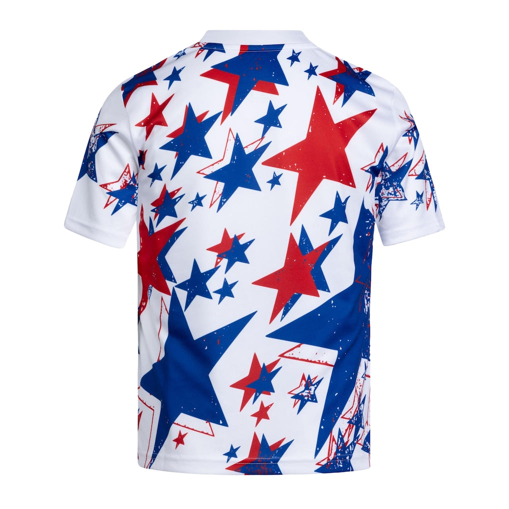 San Jose Earthquakes adidas Youth 2026 Americana Pre-Match Jersey - White