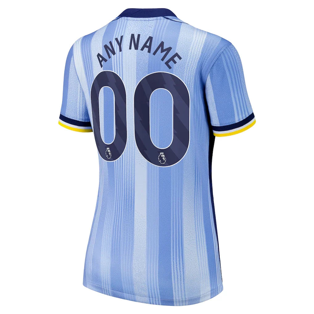 Tottenham Hotspur Nike Women's 2024/25 Away Replica Custom Jersey - Blue