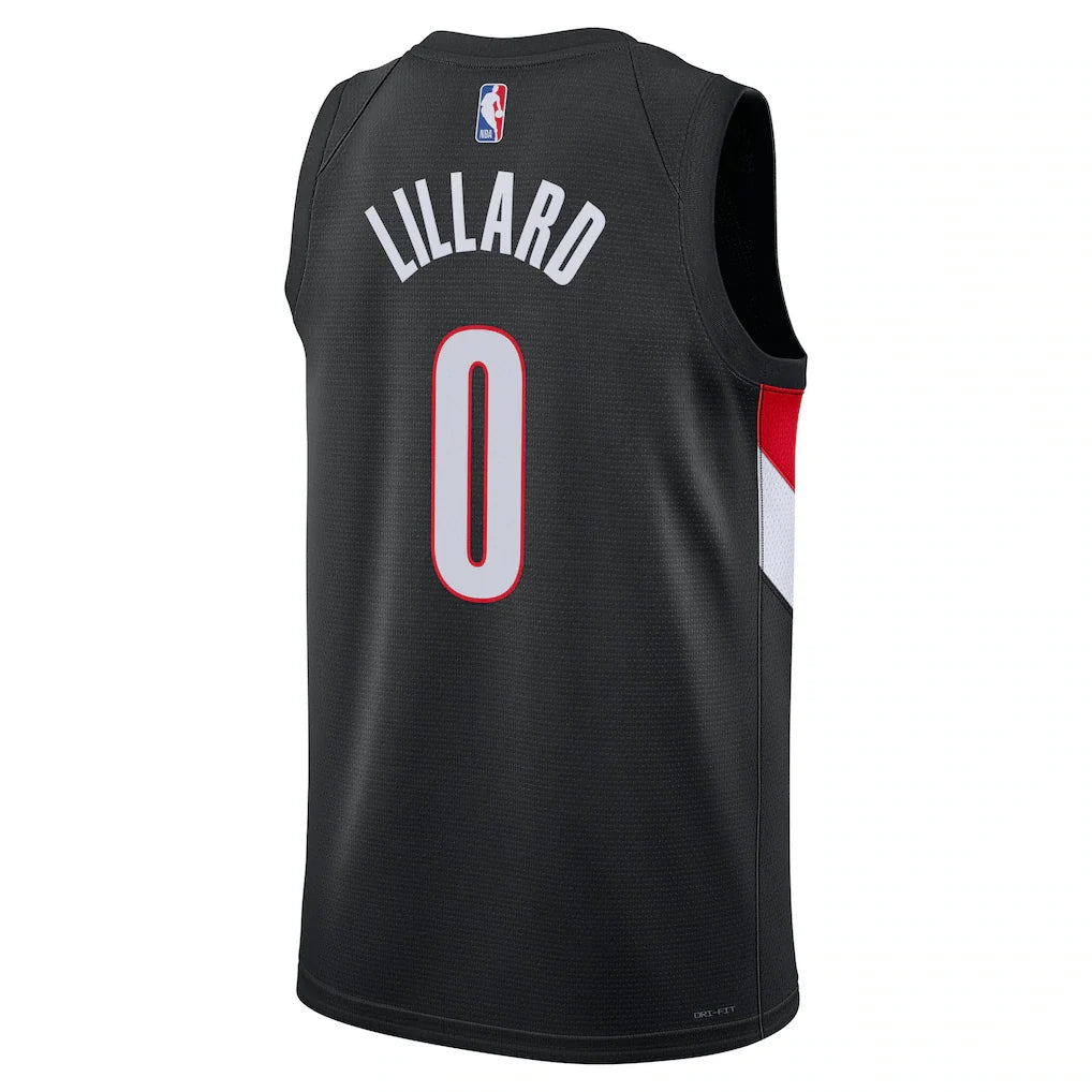 Damian Lillard Portland Trail Blazers Nike Unisex Swingman Jersey - Icon Edition - Black